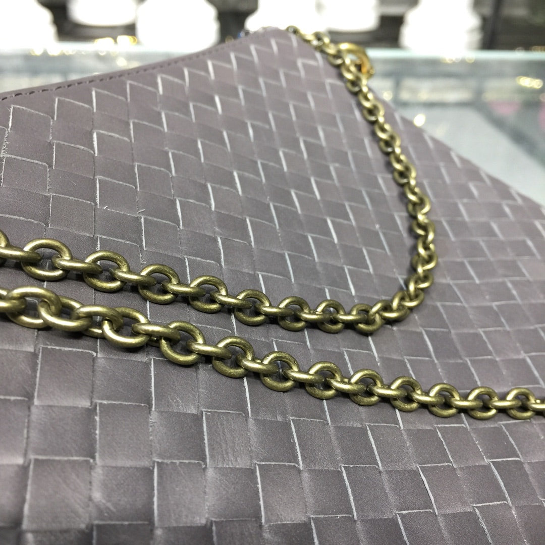 GLAMI Chain Shoulder Bag Gray, For Women, WomenÃ¢â‚¬â„¢s Bags 9.6in/24.5cm