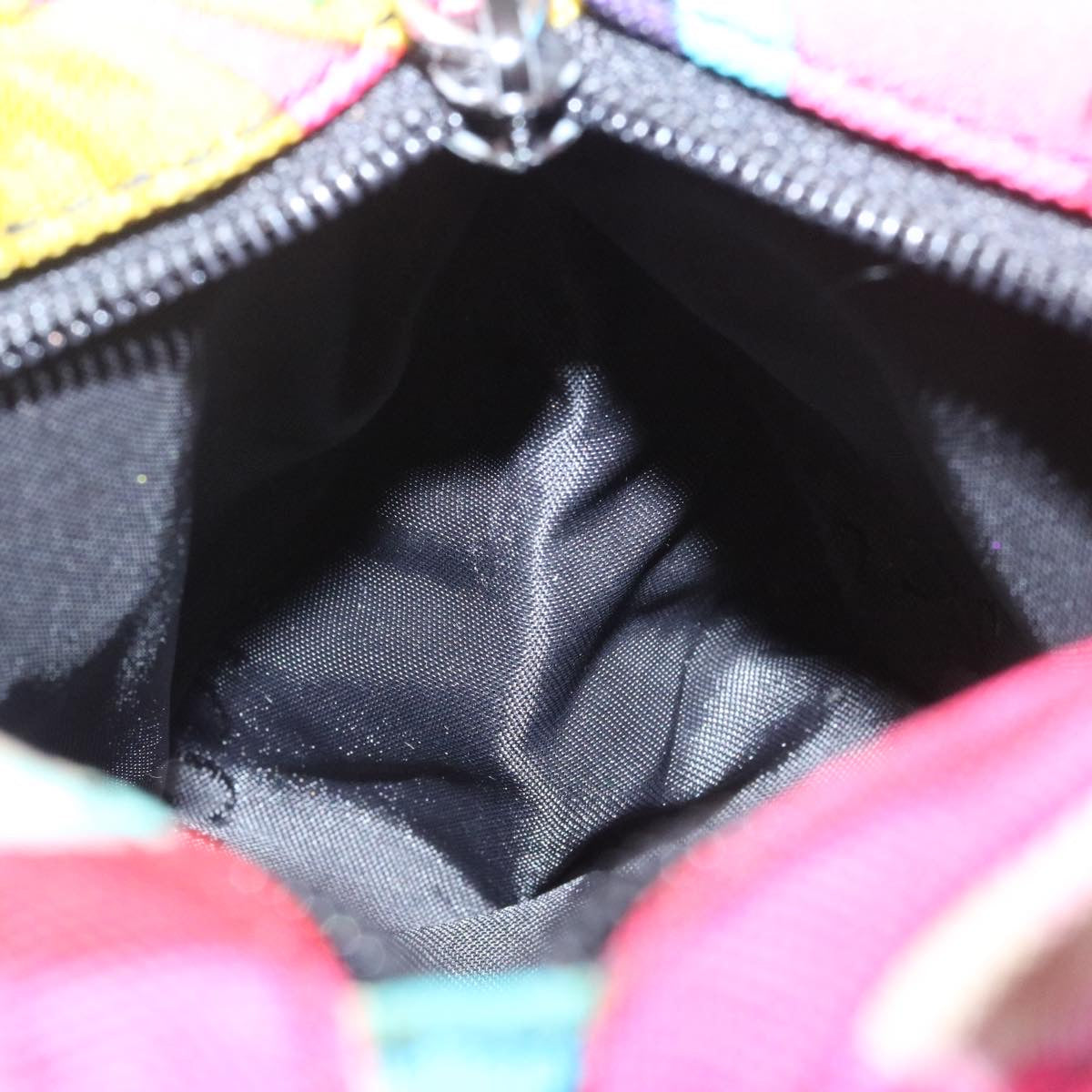 GUCCI Floral Pouch Nylon Pink fm1065