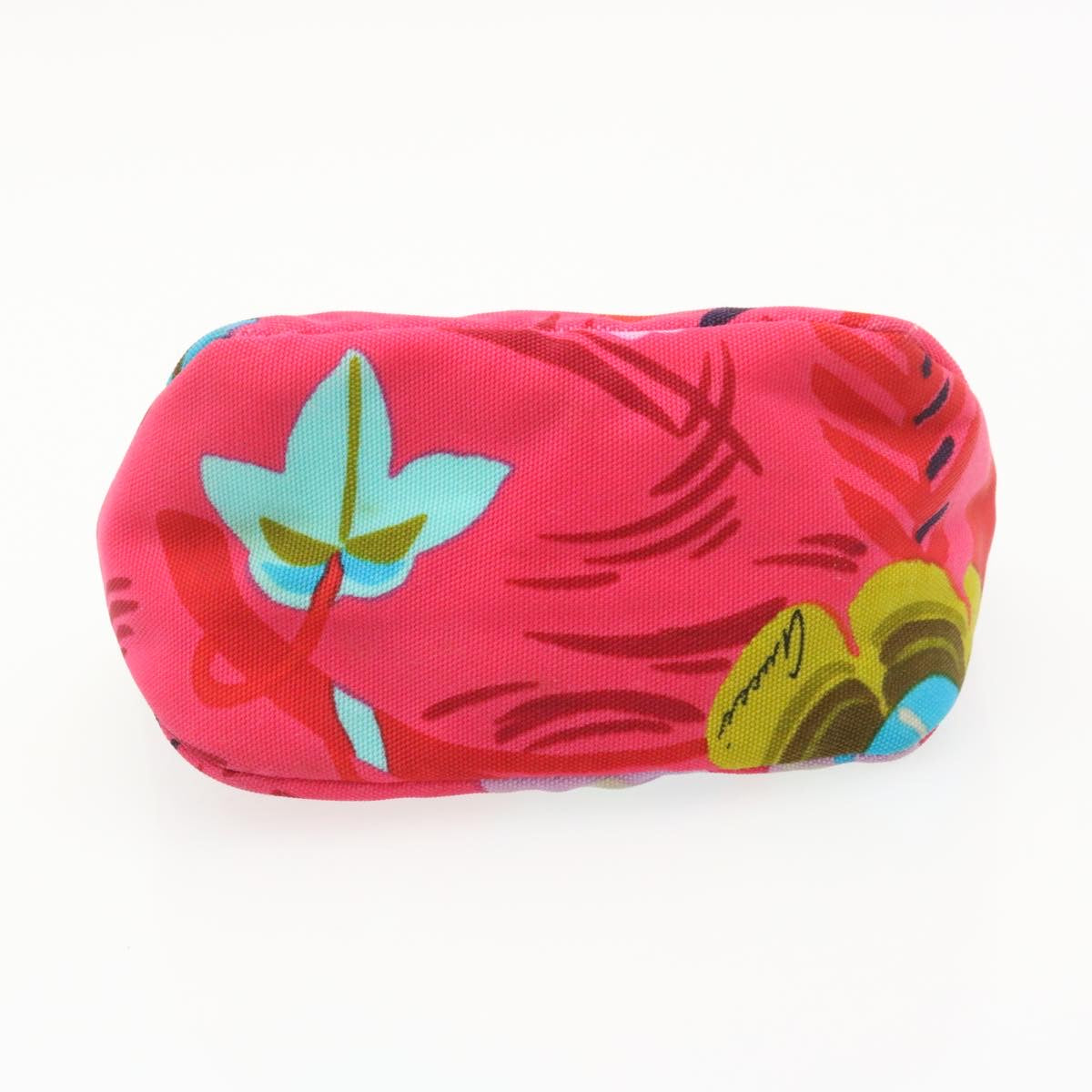 GUCCI Floral Pouch Nylon Pink fm1065