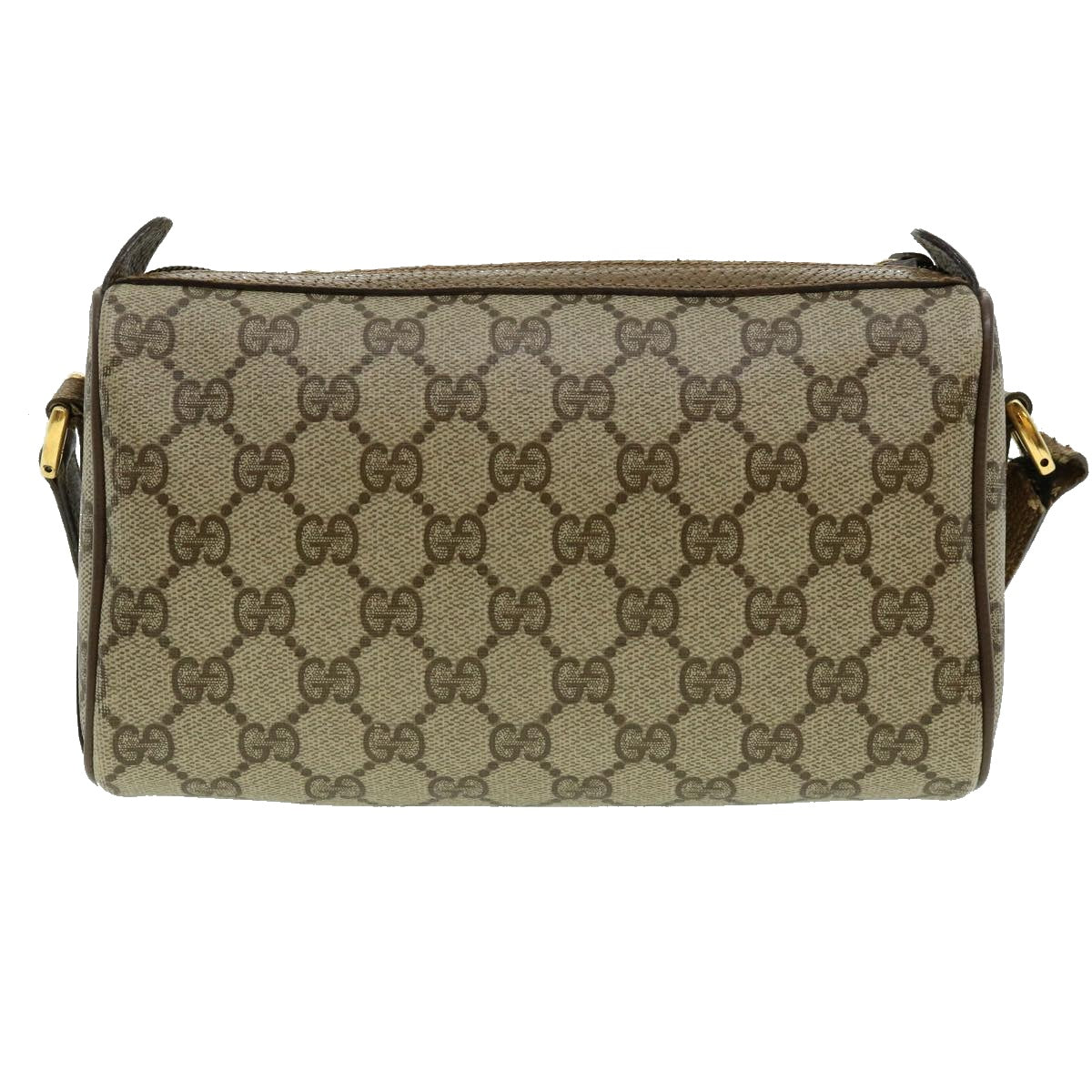 GUCCI GG Canvas Web Sherry Line Shoulder Bag Beige Red Green 8902018 fm1530