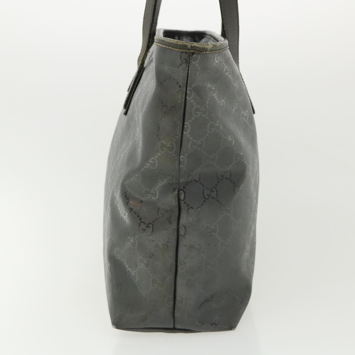 GUCCI GG Canvas Tote Bag Gray 211137492174 fm1642
