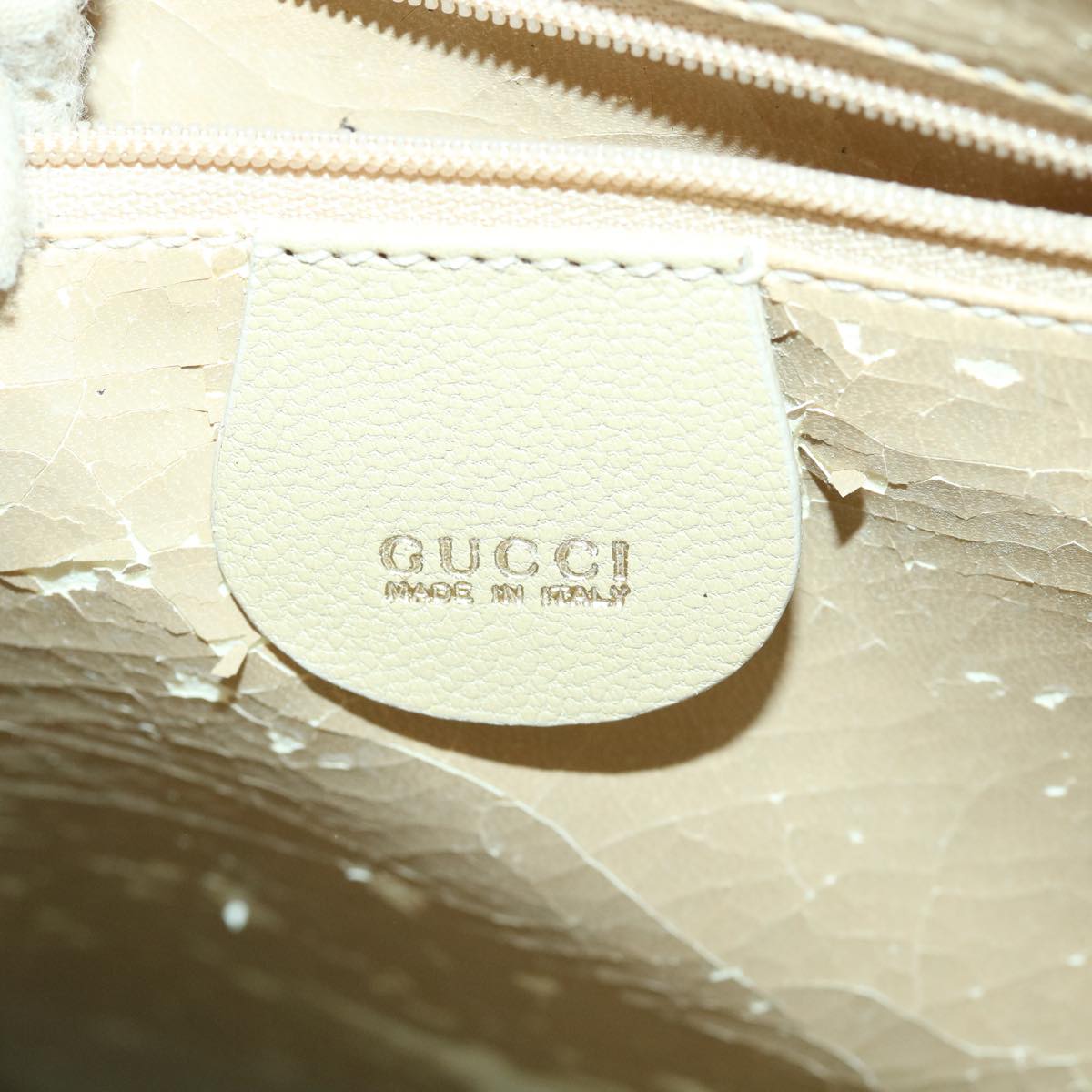 GUCCI Hand Bag Tote Bag Leather 4Set Beige Black Brown fm1720