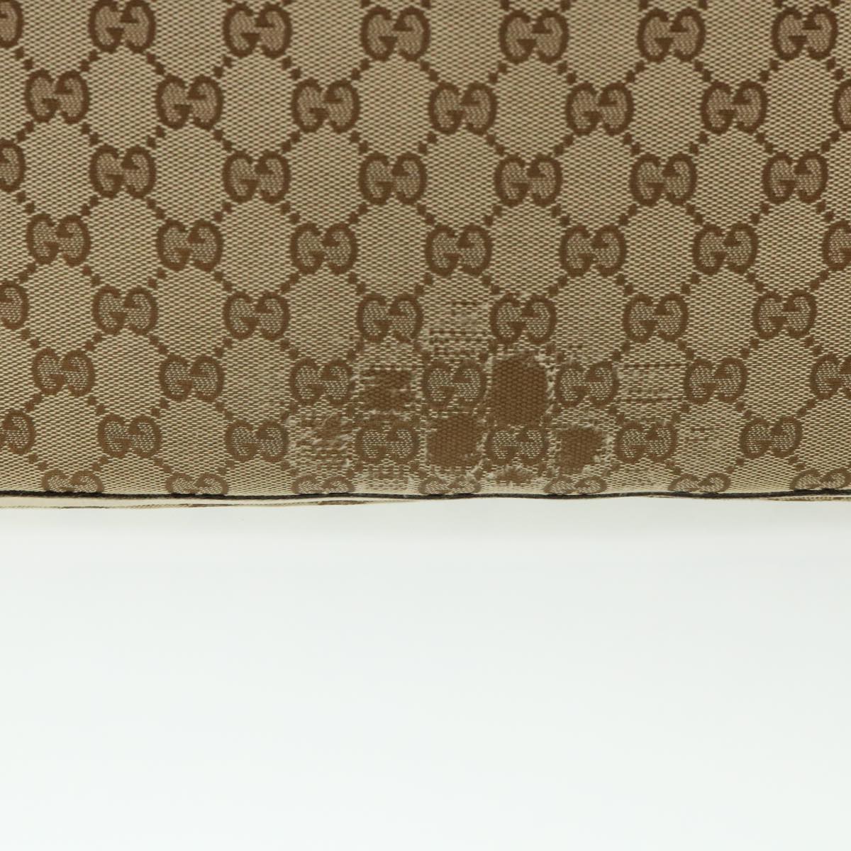 GUCCI GG Canvas Hand Bag 2Set Beige fm2158