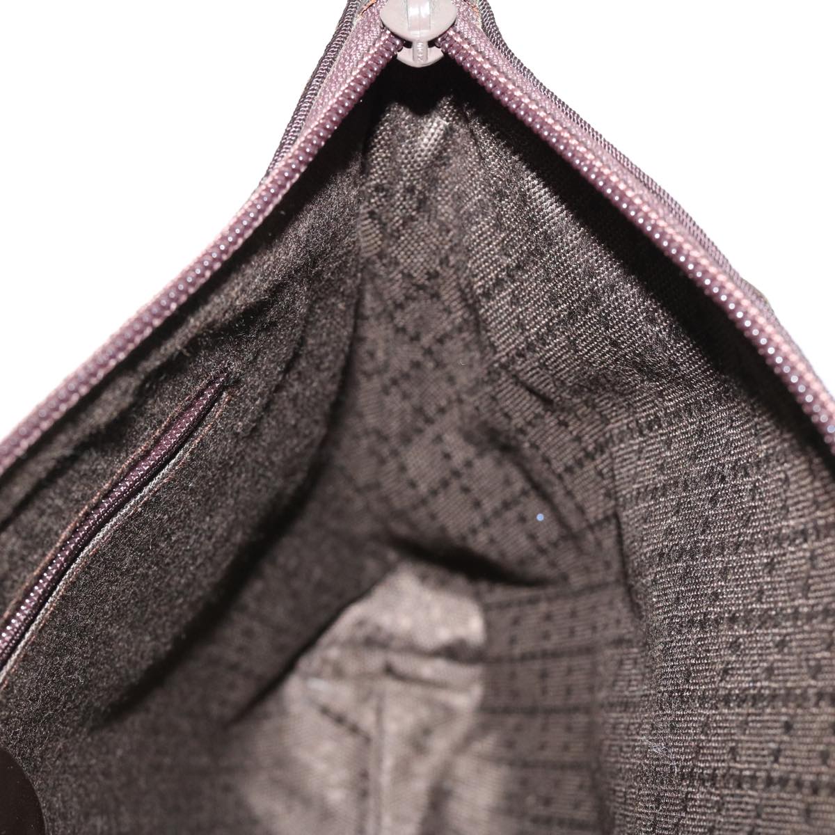 GUCCI Shoulder Bag Canvas Brown fm2205