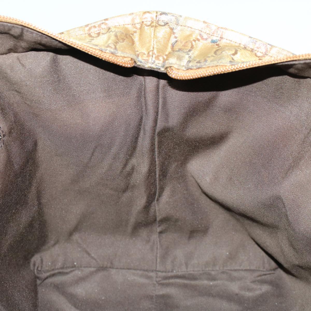 GUCCI GG Crystal Tote Bag Gold 131230 fm2314