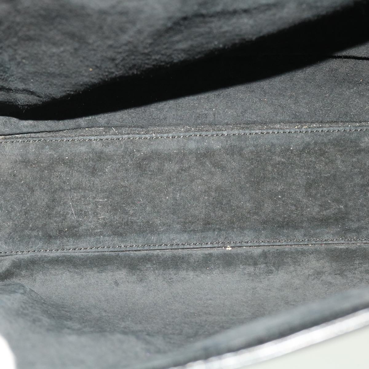 GUCCI Hand Bag Leather Black fm2430
