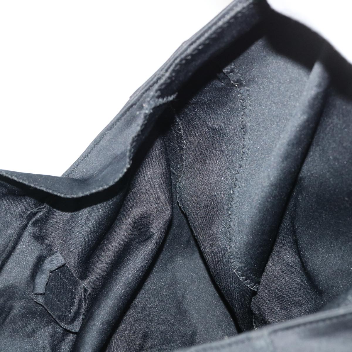 FENDI Shoulder Bag Nylon Black fm2468