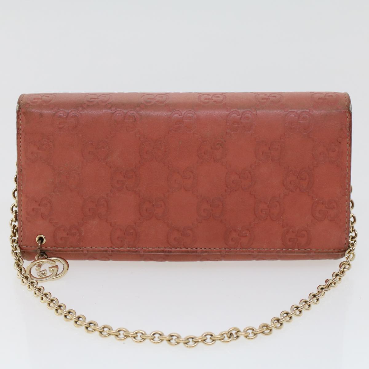 GUCCI GG Canvas Long Wallet Leather 5Set Beige Red black fm2478