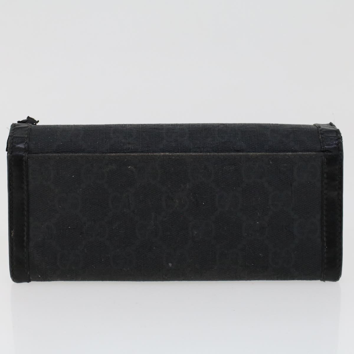 GUCCI GG Canvas Long Wallet Leather 5Set Beige Red black fm2478