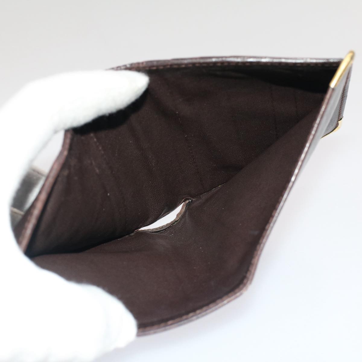 GUCCI Wallet Leather 5Set Black Brown fm2640