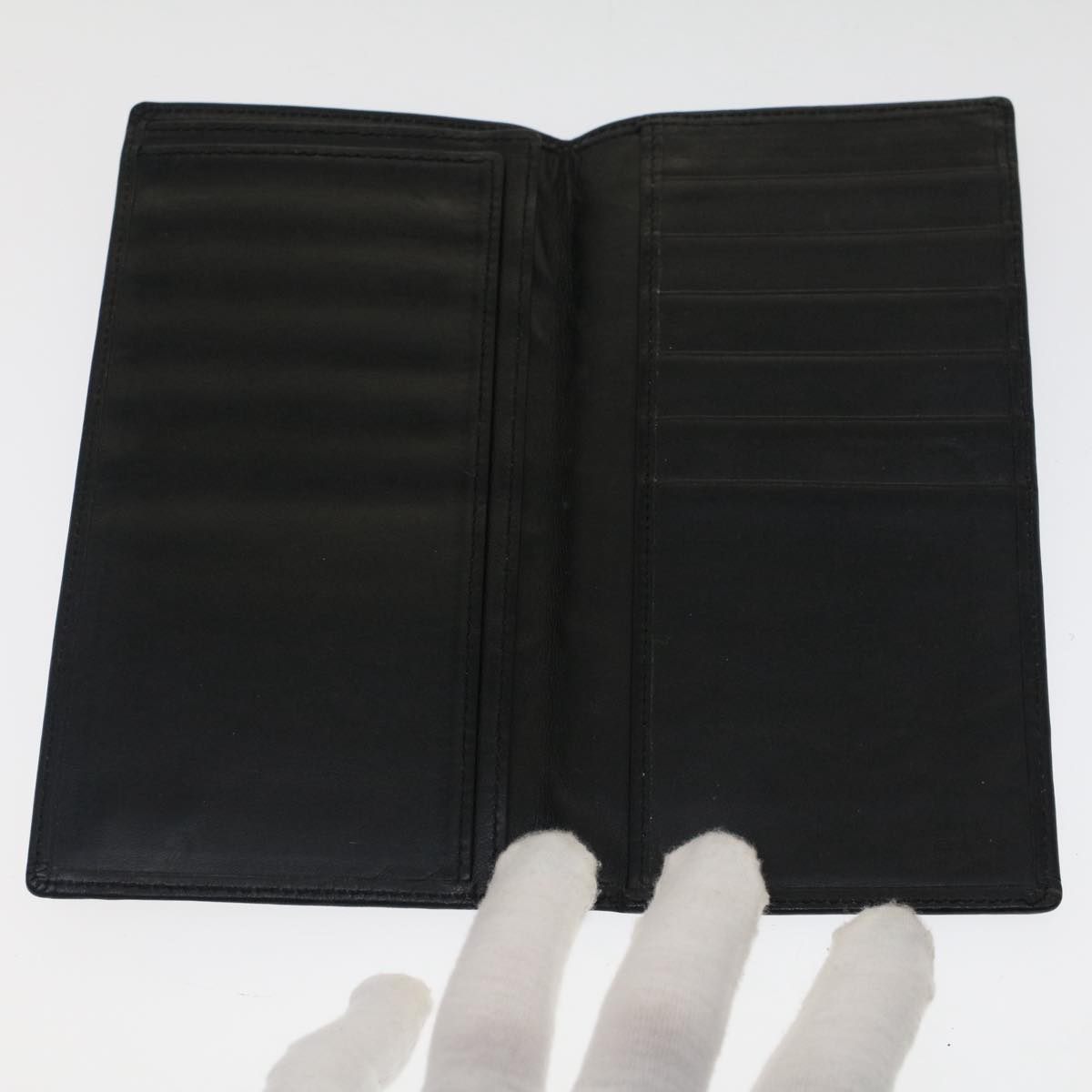 GUCCI Wallet Leather 5Set Black Brown fm2640
