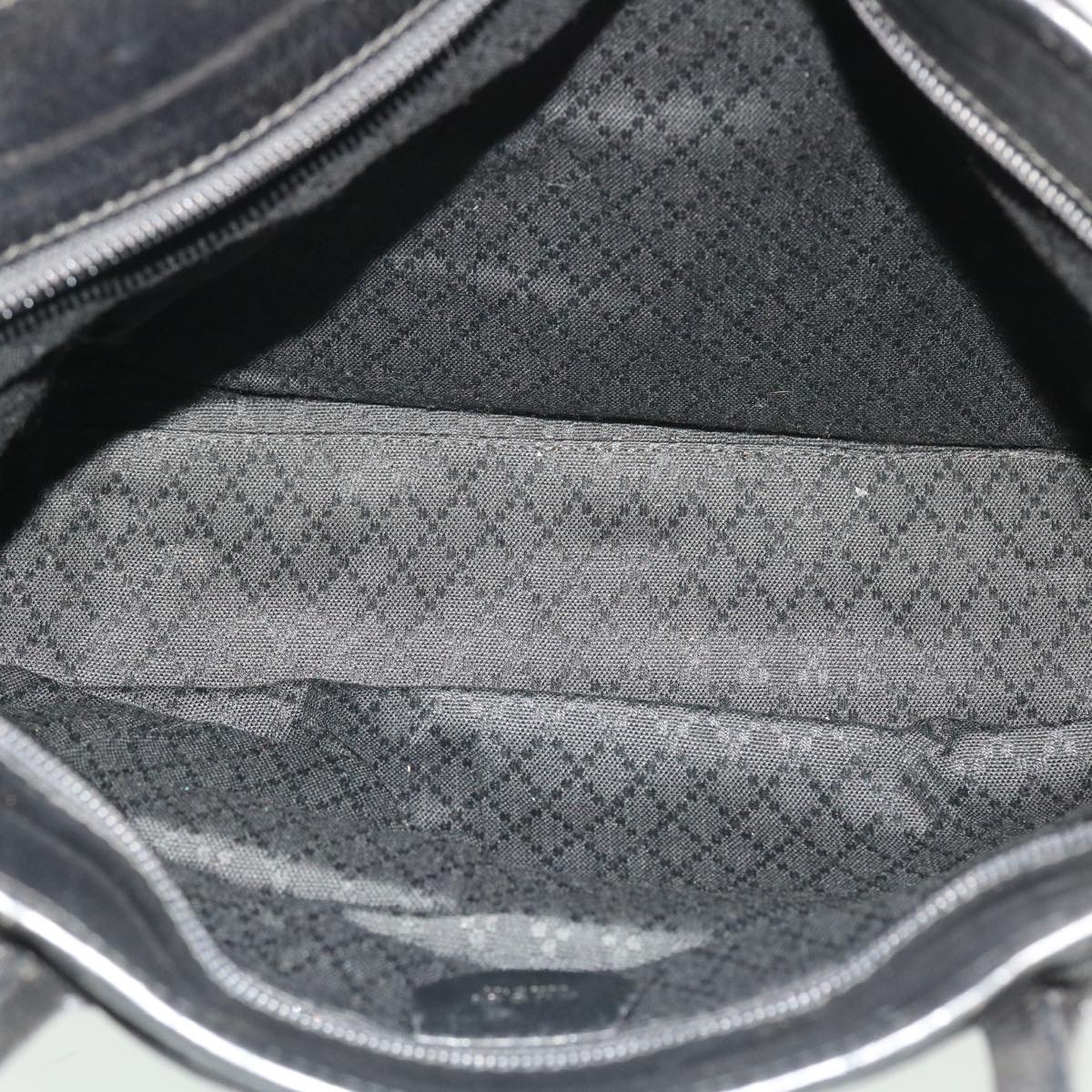 GUCCI Hand Bag Canvas 3Set Black fm2656