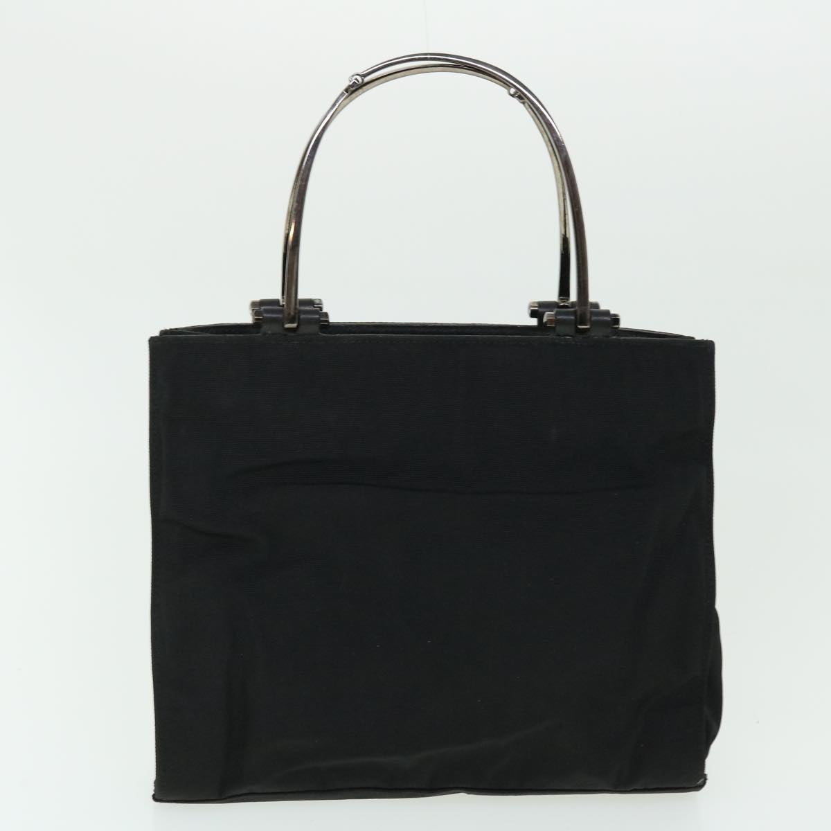 GUCCI Hand Bag Canvas 3Set Black fm2656