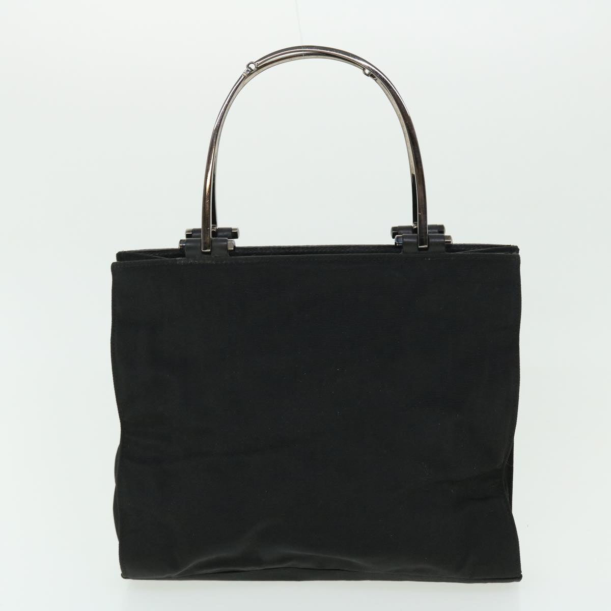 GUCCI Hand Bag Canvas 3Set Black fm2656