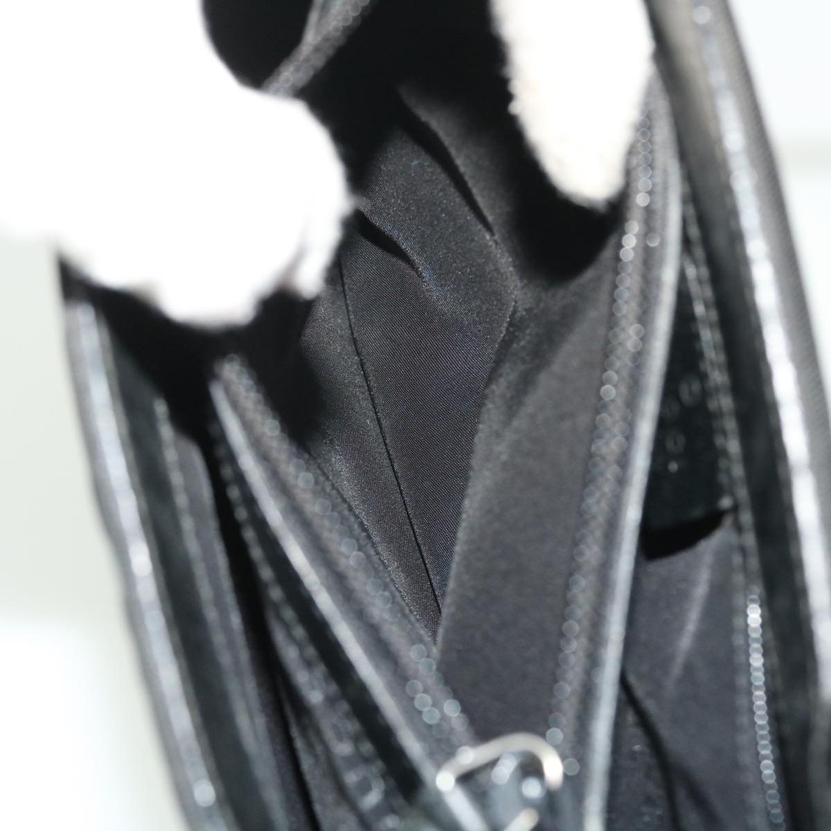 GUCCI Hand Bag Canvas 3Set Black fm2656