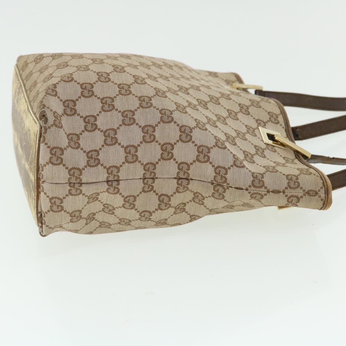 GUCCI GG Canvas Shoulder Bag 2Set Beige Brown fm2657