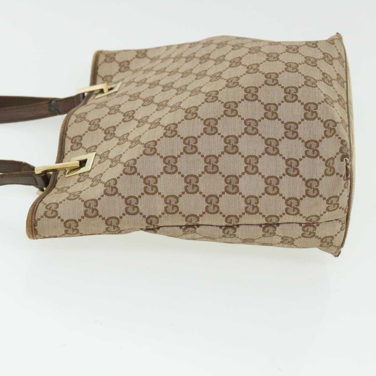 GUCCI GG Canvas Shoulder Bag 2Set Beige Brown fm2657