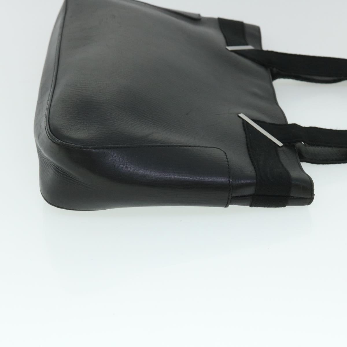 GUCCI Tote Bag Leather Black 73983 fm2665