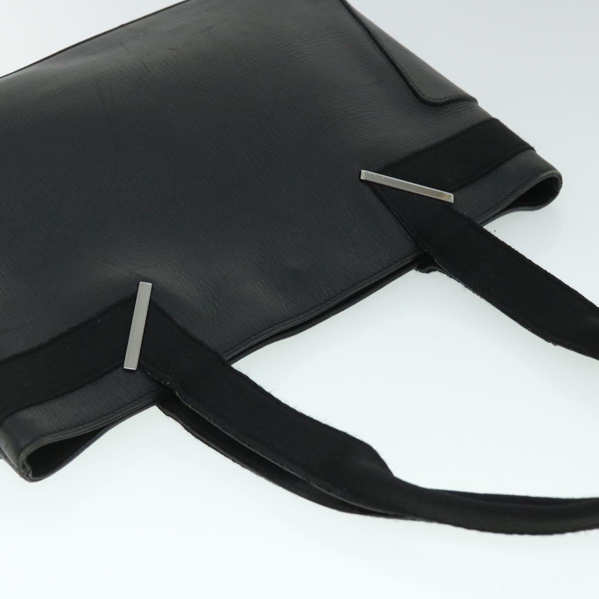 GUCCI Tote Bag Leather Black 73983 fm2665