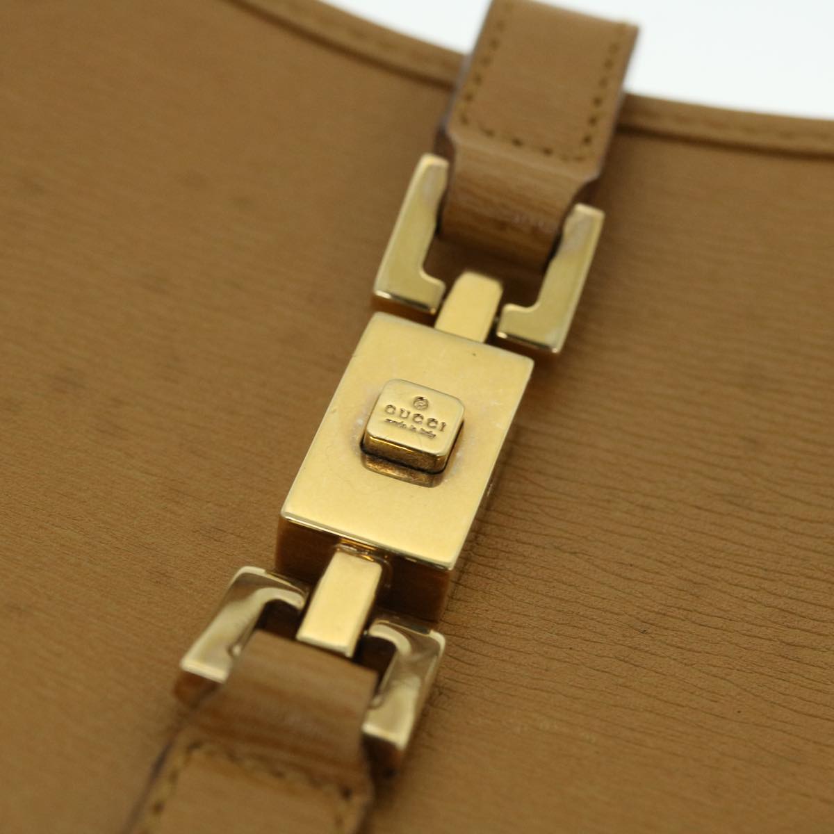 GUCCI Jackie Shoulder Bag Leather Brown 0021068 fm2709