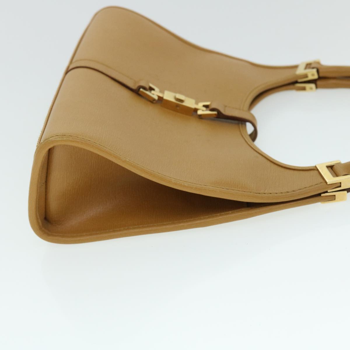 GUCCI Jackie Shoulder Bag Leather Brown 0021068 fm2709
