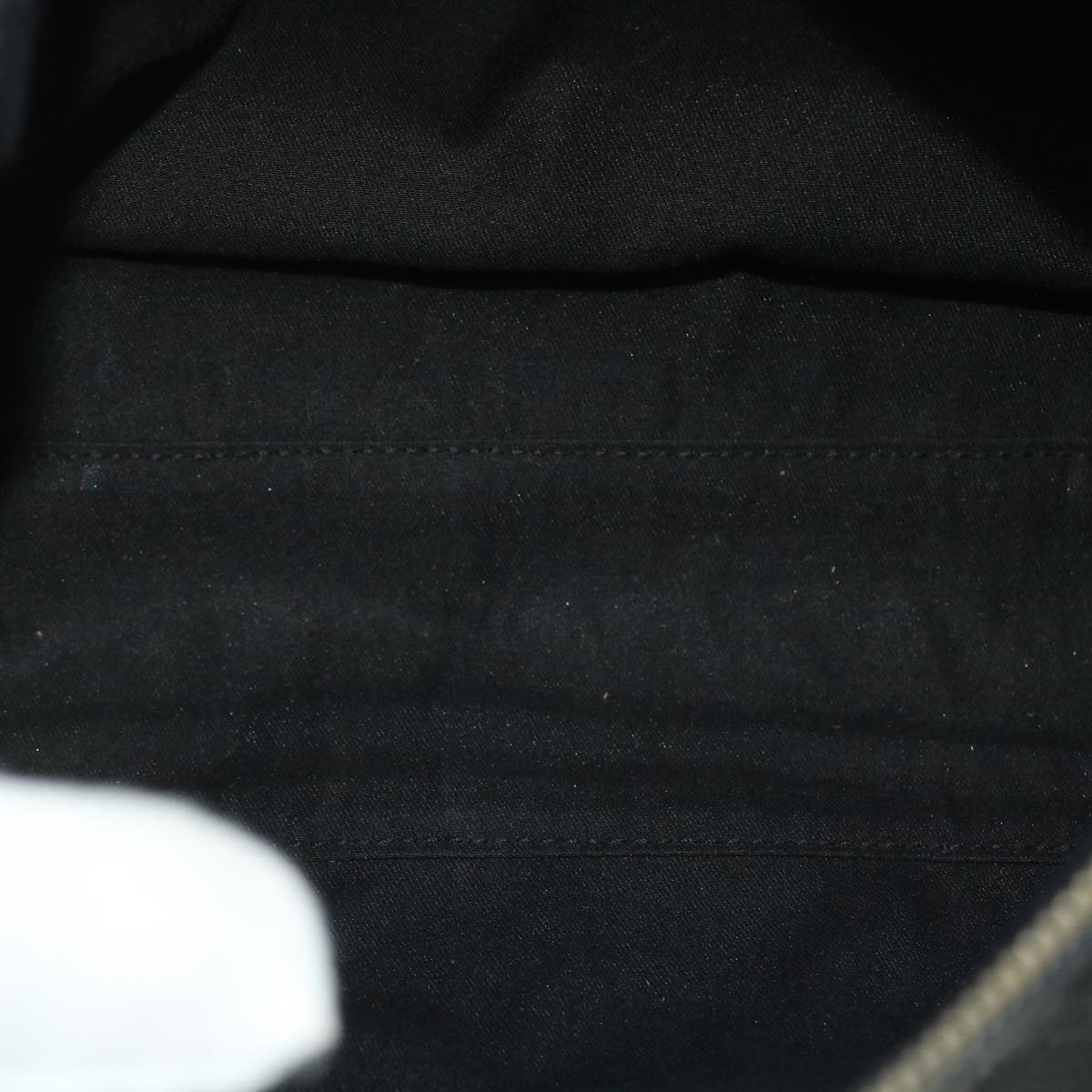 GUCCI GG Canvas Hand Bag Black 130942 fm2710