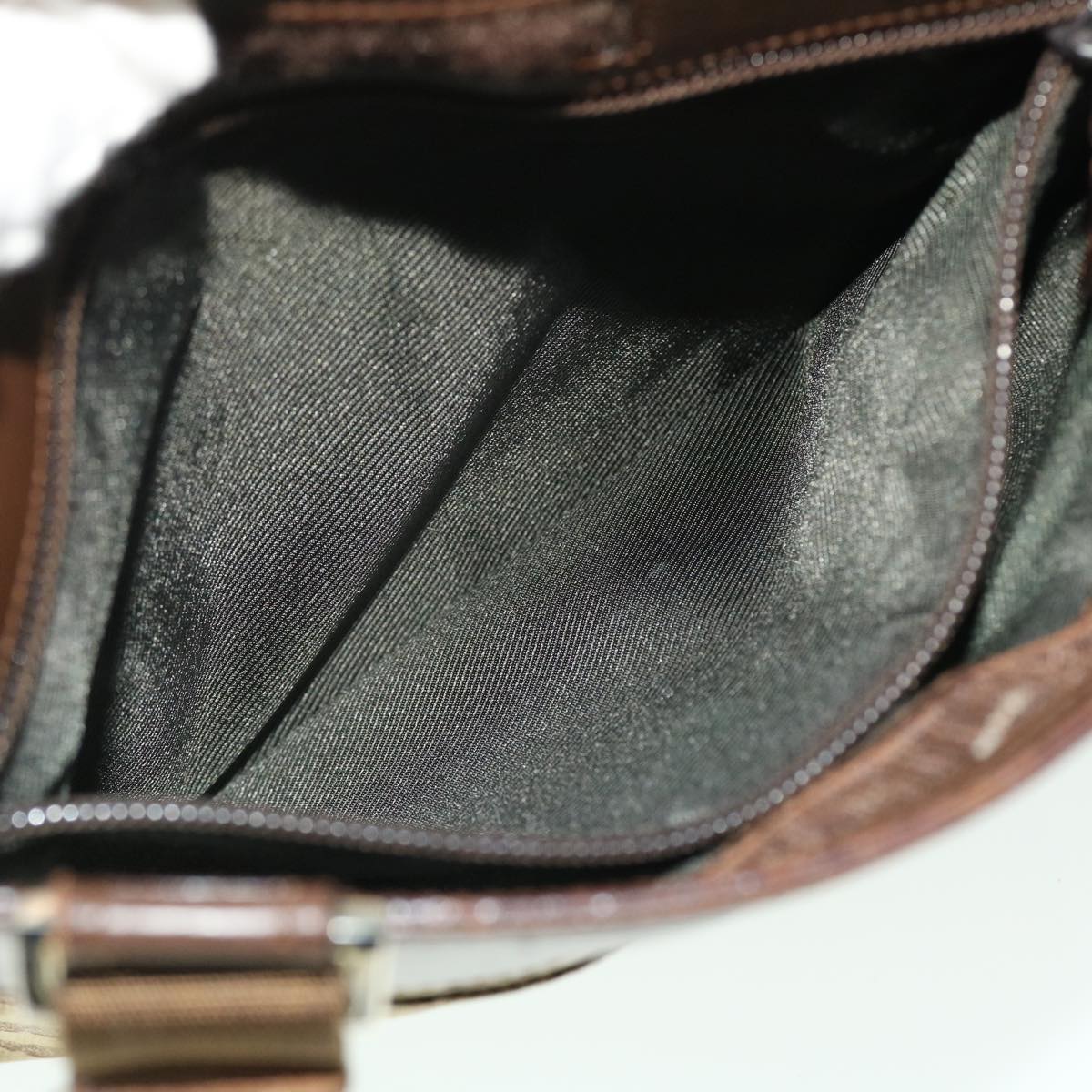 GUCCI GG Canvas Shoulder Bag Beige Brown 27639 fm2740