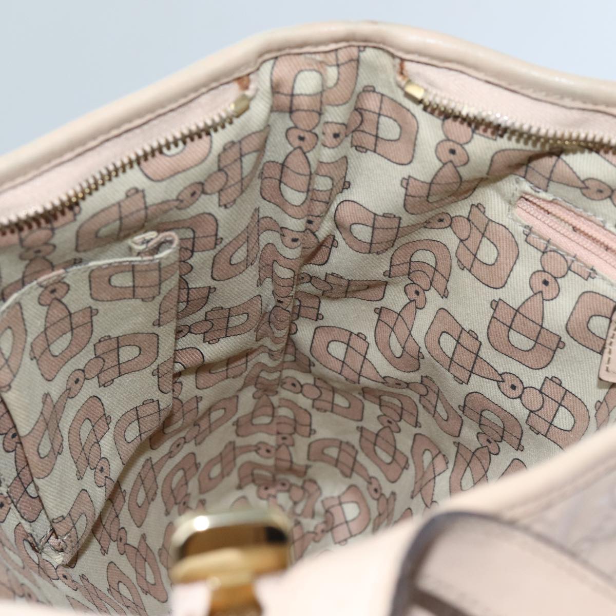 GUCCI GG Canvas Guccissima Abbey Shoulder Bag Beige 131326 fm3354