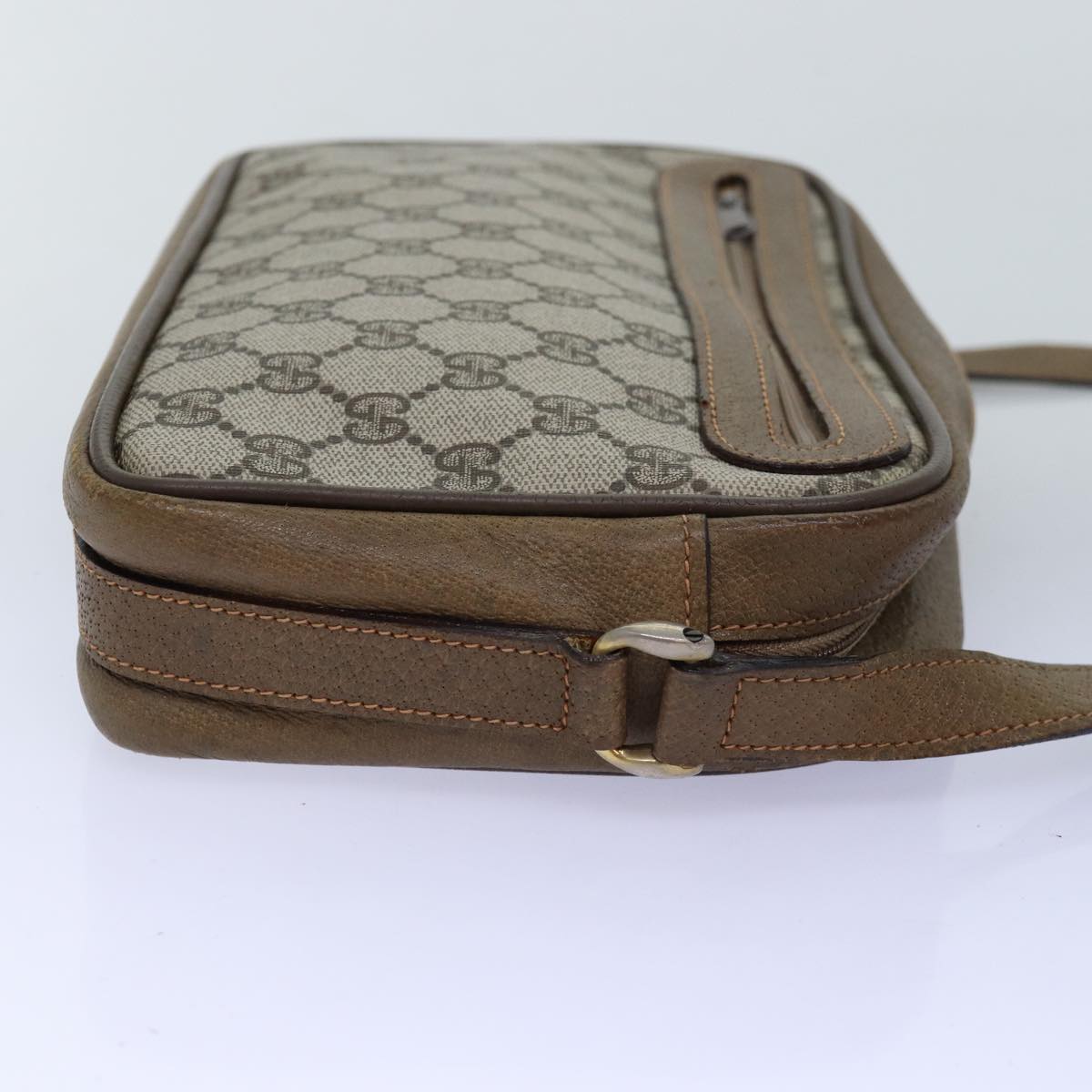 GUCCI GG Supreme Shoulder Bag PVC Beige 001 067 1282 fm3412