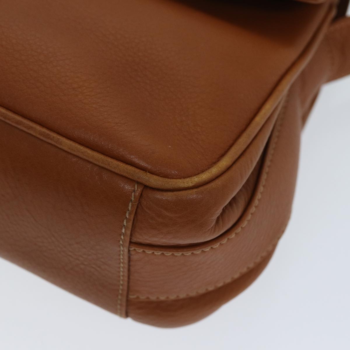 GUCCI Shoulder Bag Leather Brown 007 14 0201 fm3417