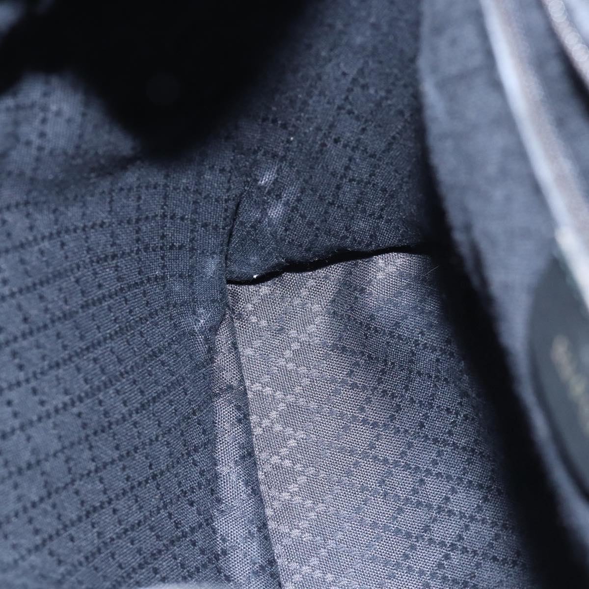 GUCCI Bamboo Backpack Leather Black 003 2058 0016 fm3461