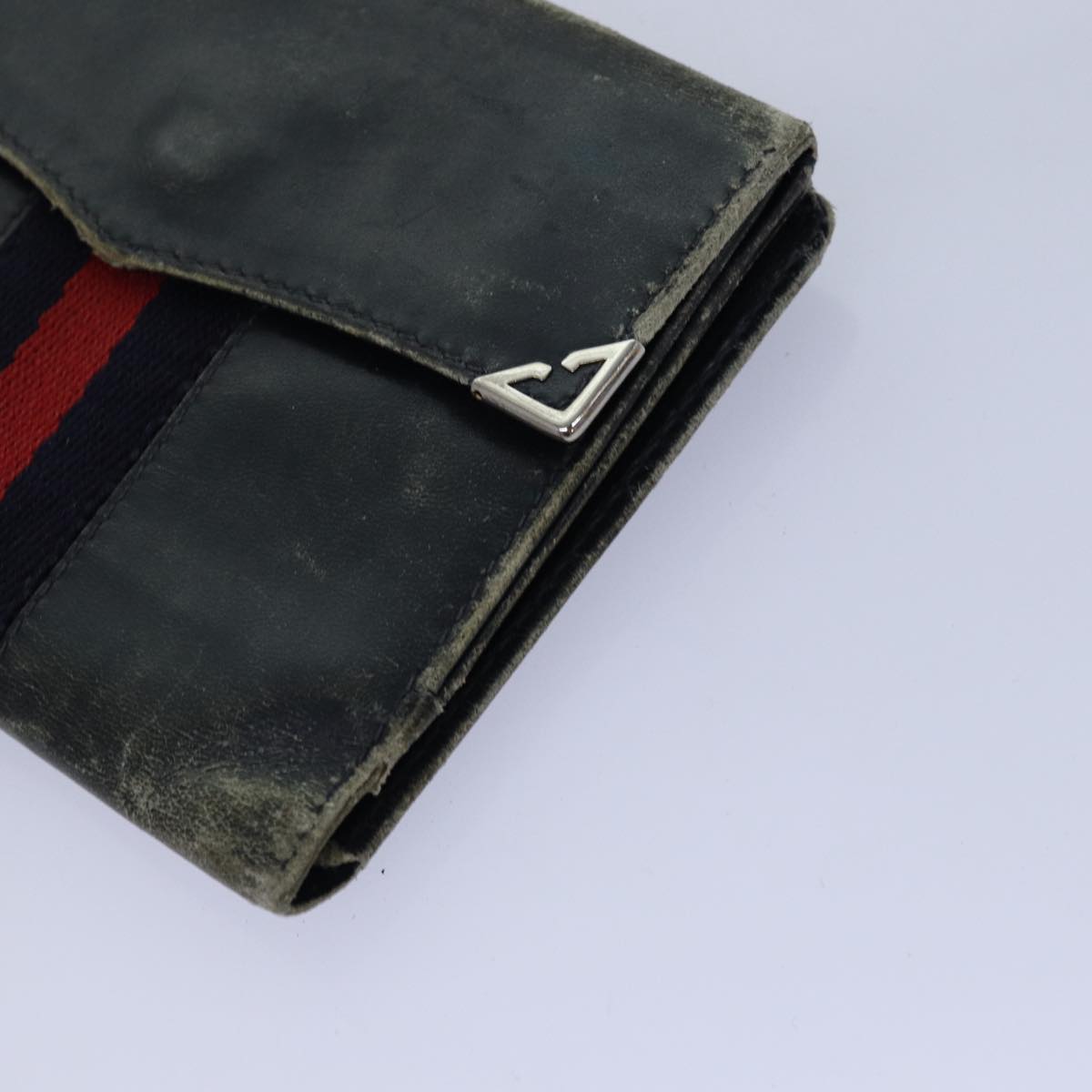 GUCCI GG Canvas Sherry Line Wallet 6Set Beige Black fm3490
