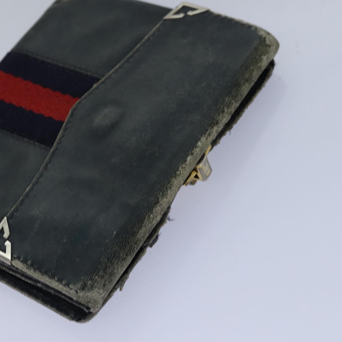 GUCCI GG Canvas Sherry Line Wallet 6Set Beige Black fm3490