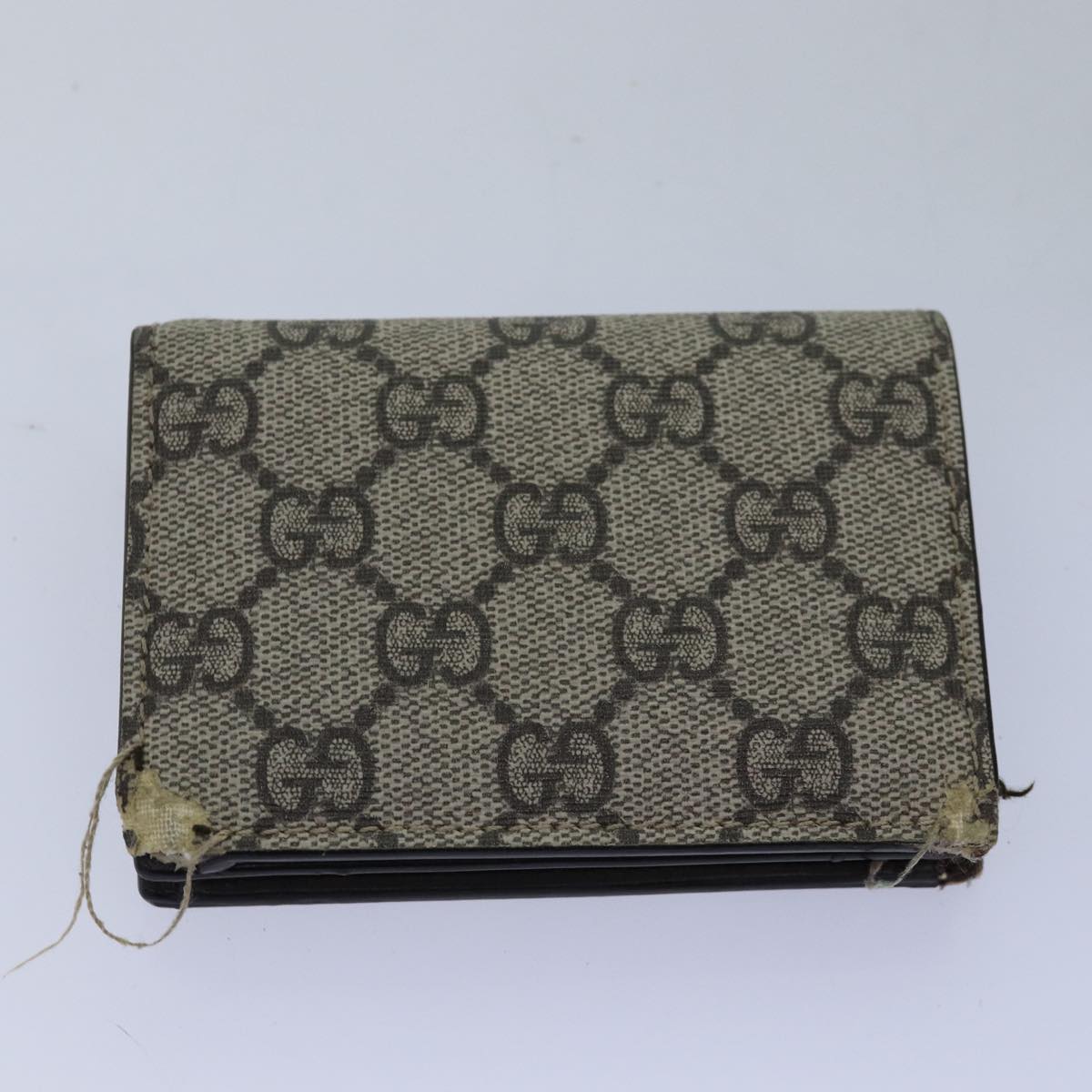 GUCCI GG Canvas Jackie Web Sherry Line Wallet 8Set Black Beige Red fm3491