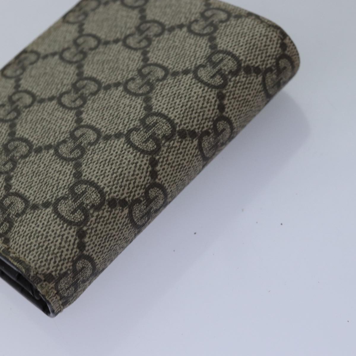 GUCCI GG Canvas Jackie Web Sherry Line Wallet 8Set Black Beige Red fm3491