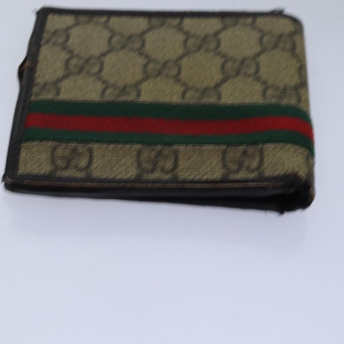 GUCCI GG Canvas Jackie Web Sherry Line Wallet 8Set Black Beige Red fm3491