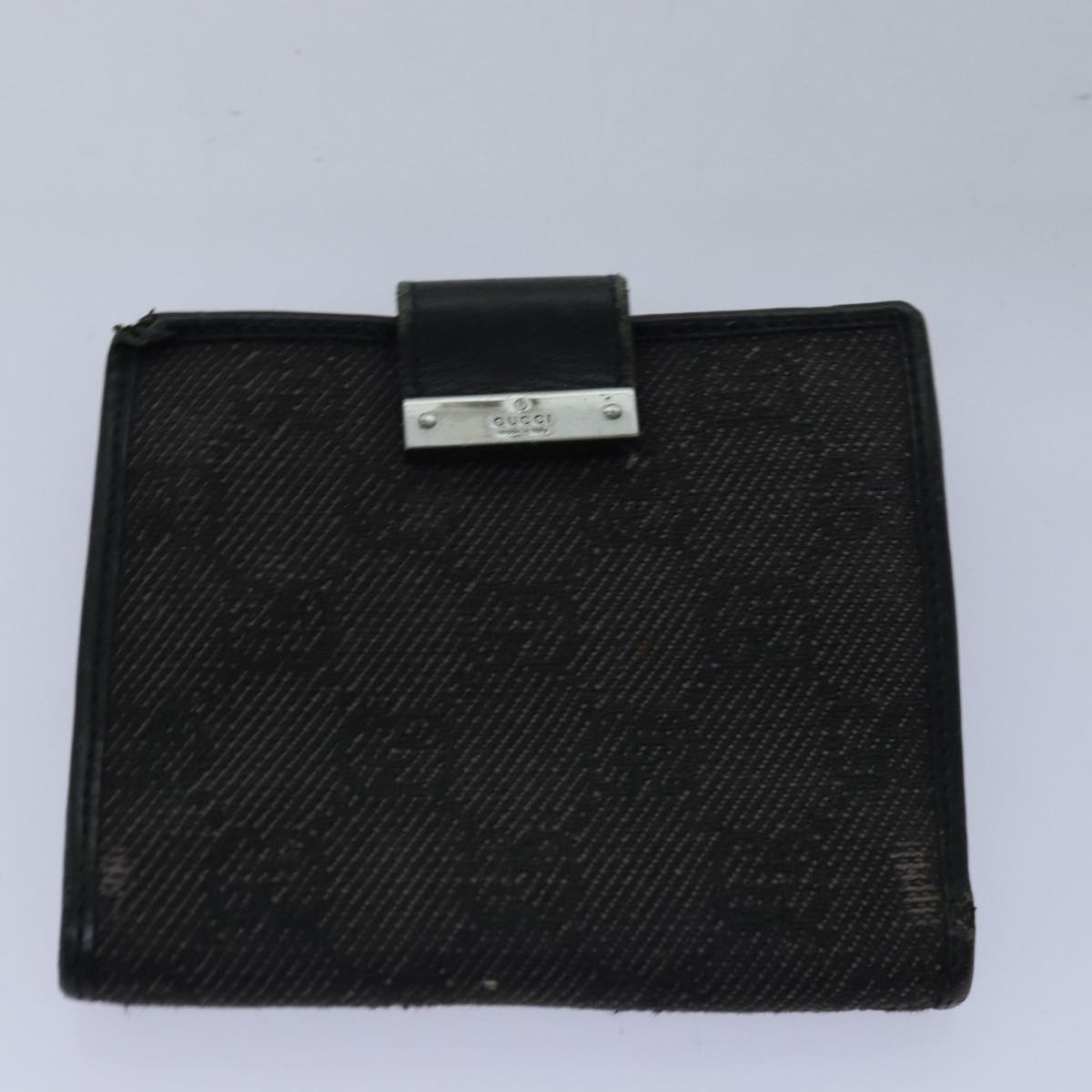 GUCCI GG Canvas Jackie Web Sherry Line Wallet 8Set Black Beige Red fm3491