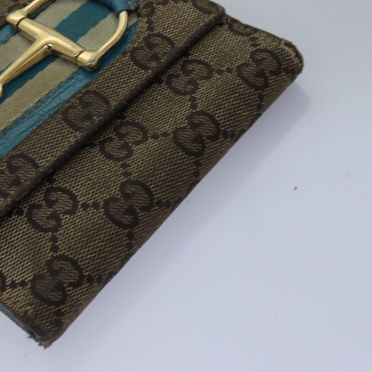 GUCCI GG Canvas Jackie Web Sherry Line Wallet 8Set Black Beige Red fm3491
