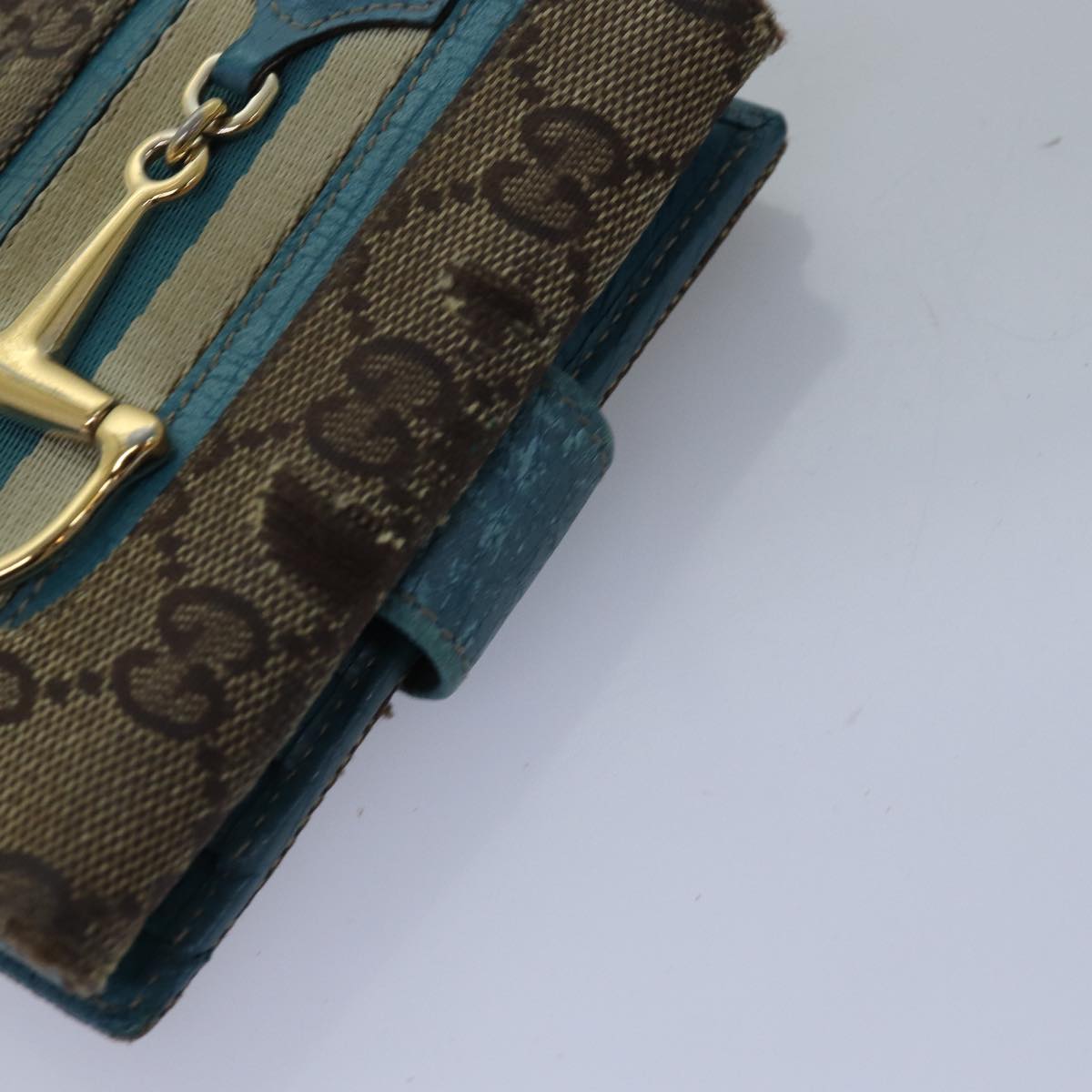 GUCCI GG Canvas Jackie Web Sherry Line Wallet 8Set Black Beige Red fm3491