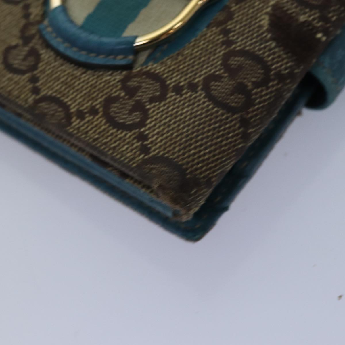 GUCCI GG Canvas Jackie Web Sherry Line Wallet 8Set Black Beige Red fm3491