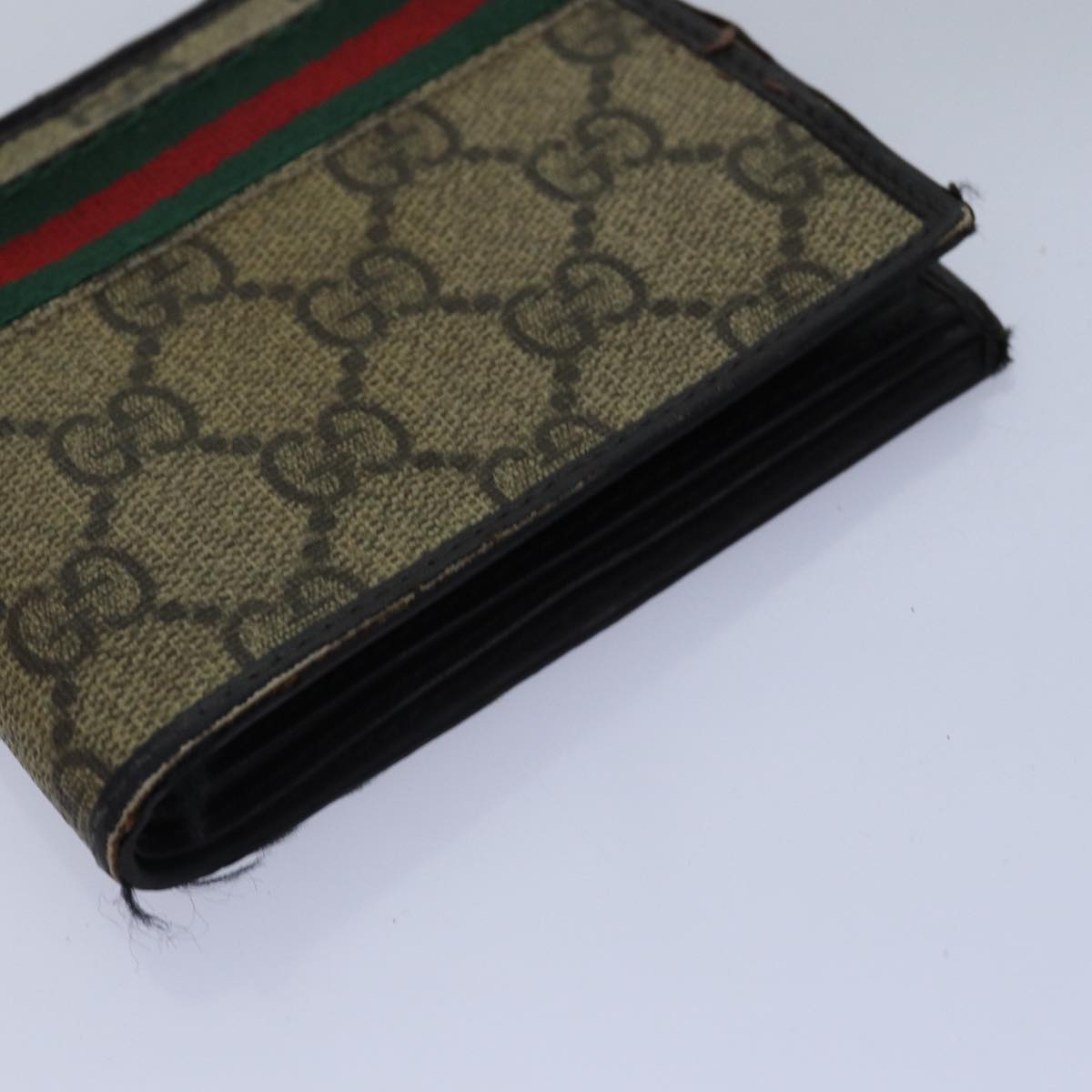 GUCCI GG Canvas Jackie Web Sherry Line Wallet 8Set Black Beige Red fm3491