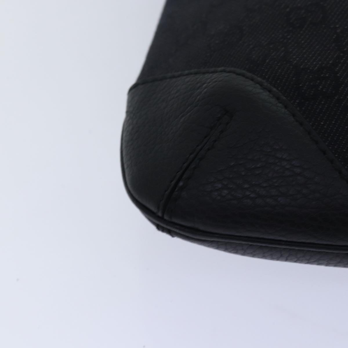 GUCCI GG Canvas Shoulder Bag Outlet Black 196140 fm3505