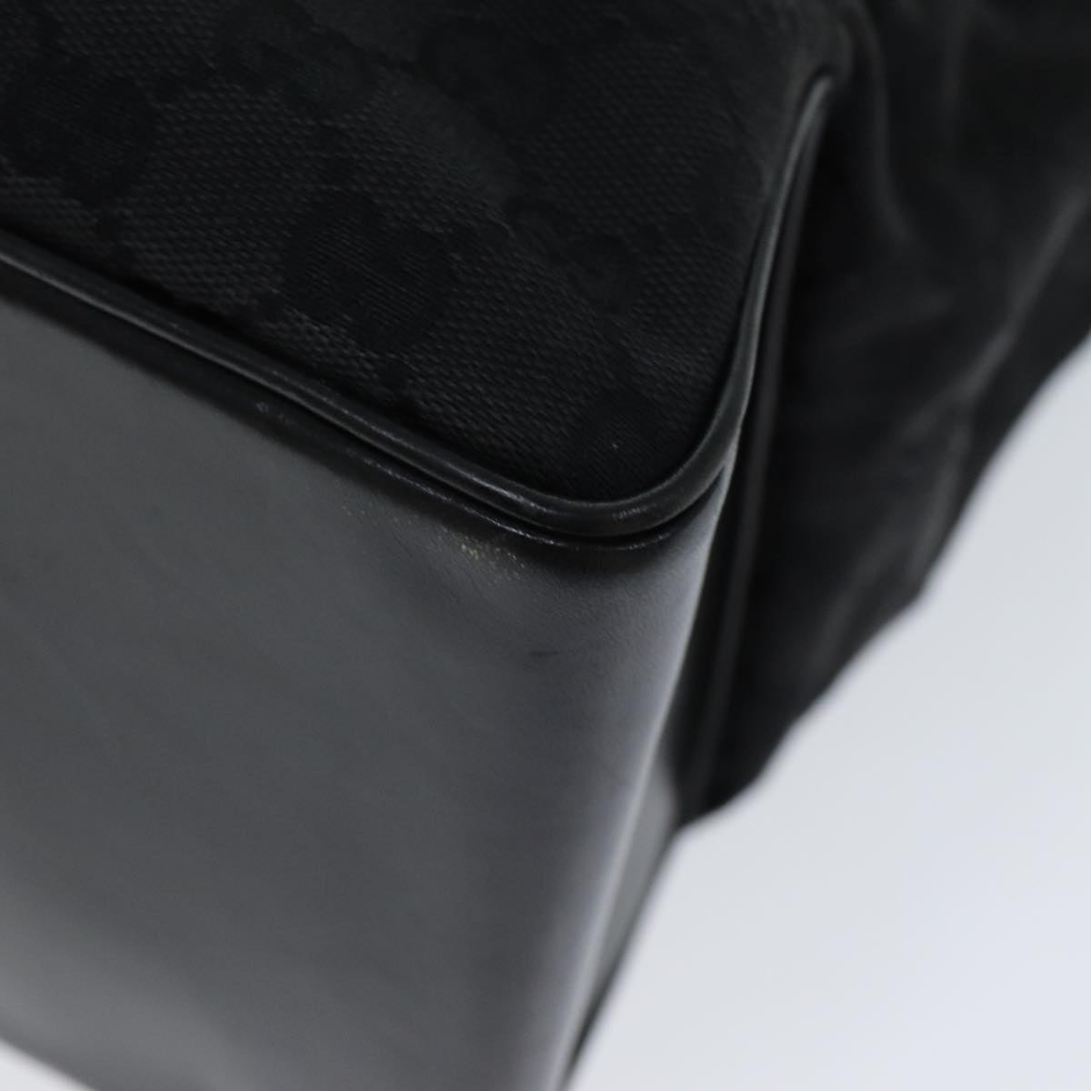 GUCCI GG Canvas Tote Bag Black fm3557