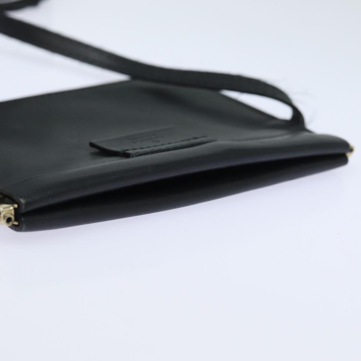 GUCCI Tote Bag Leather Black fm3585