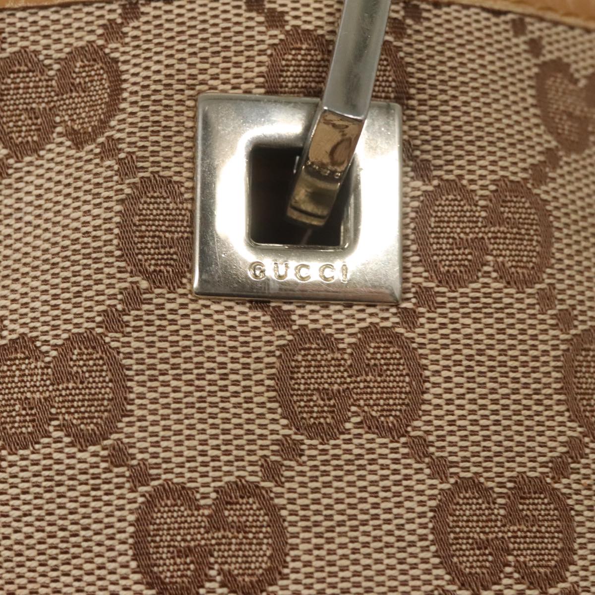 GUCCI GG Canvas Tote Bag Beige Gold 002 1098 3444 fm4010