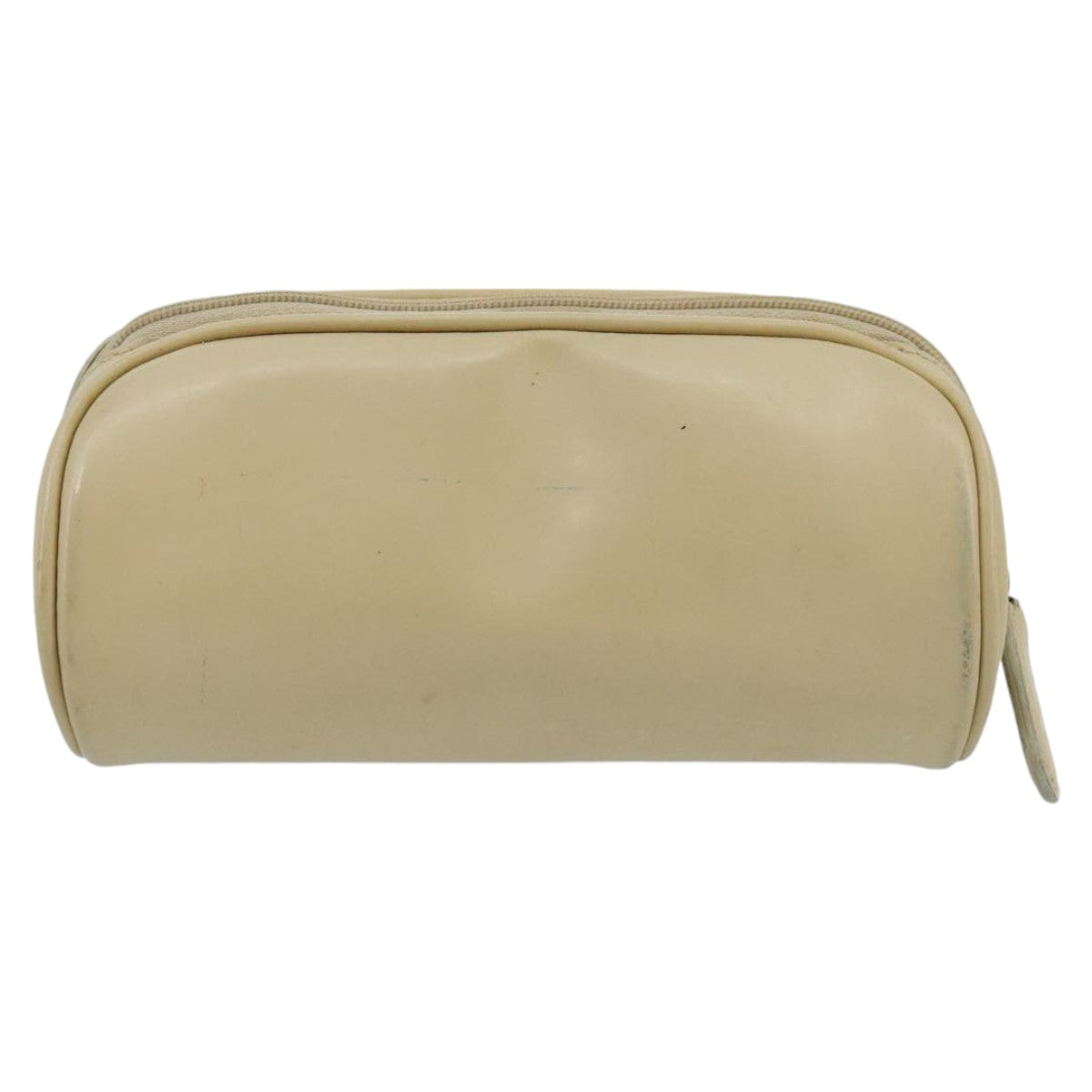 GUCCI Pouch Patent leather Beige fm4142