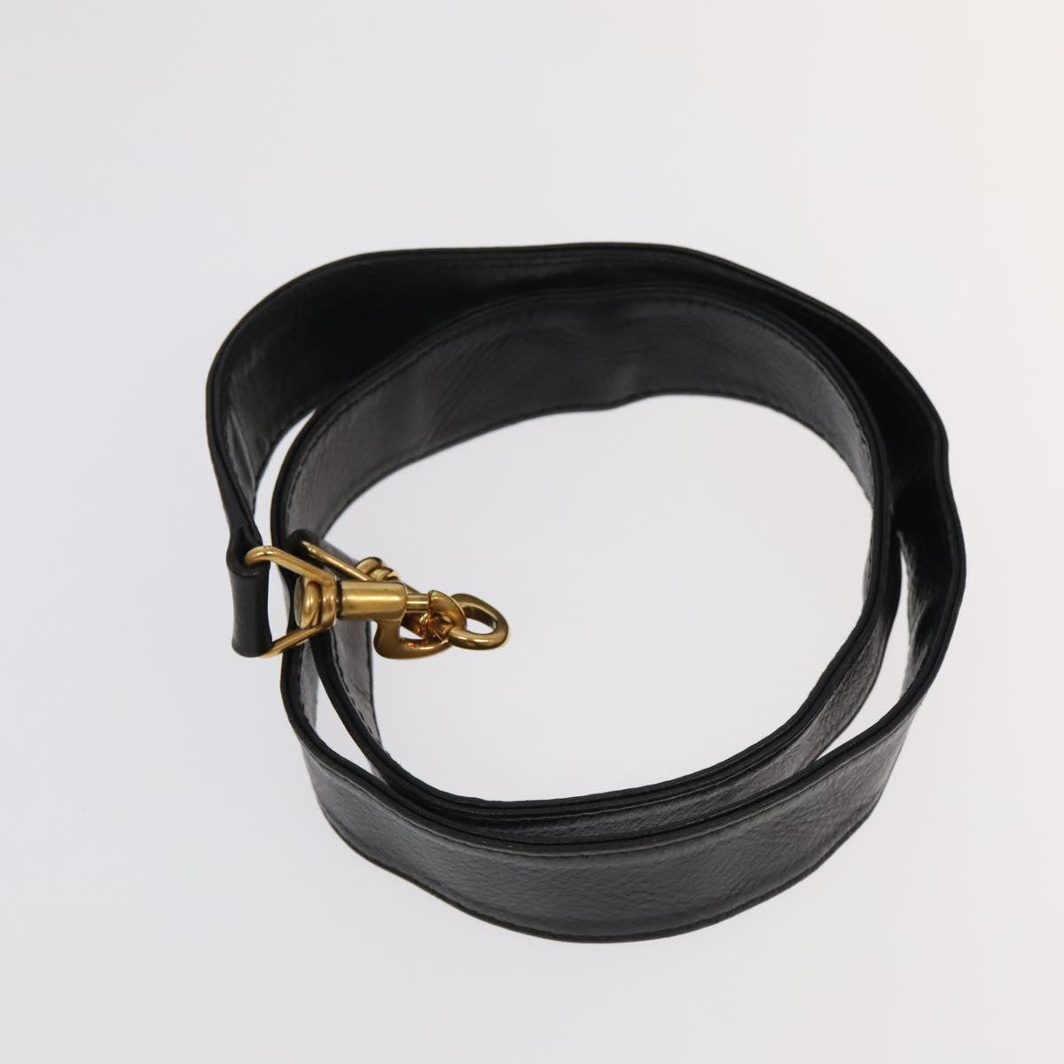 GUCCI Bamboo Hand Bag Suede Leather 2way Black Gold 001 3444 1638 ep6584