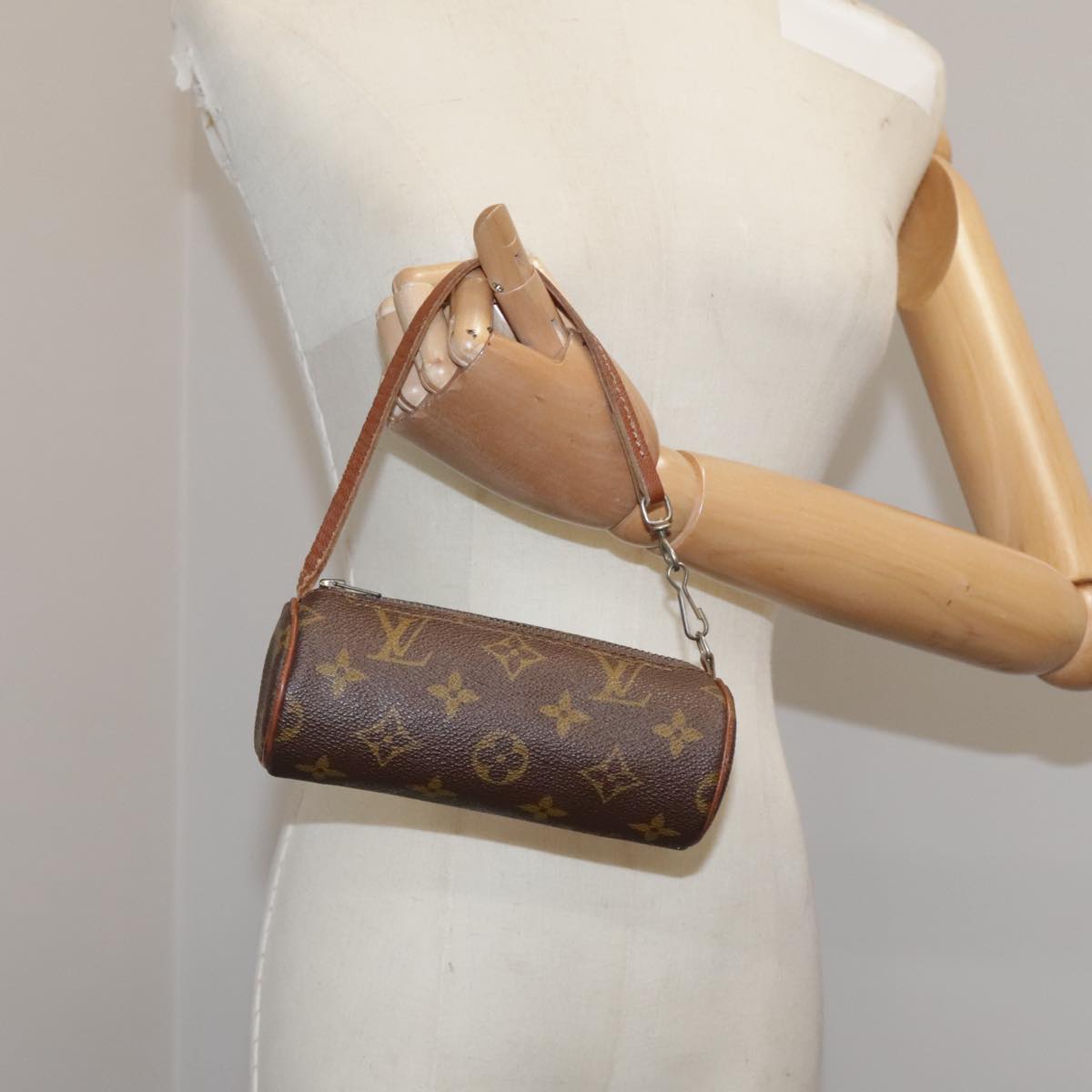 LOUIS VUITTON Monogram Papillon Pouch LV fm4184