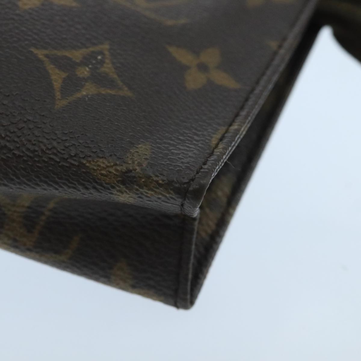 LOUIS VUITTON Monogram Poche Toilette 15 Pouch M47546 LV fm4188