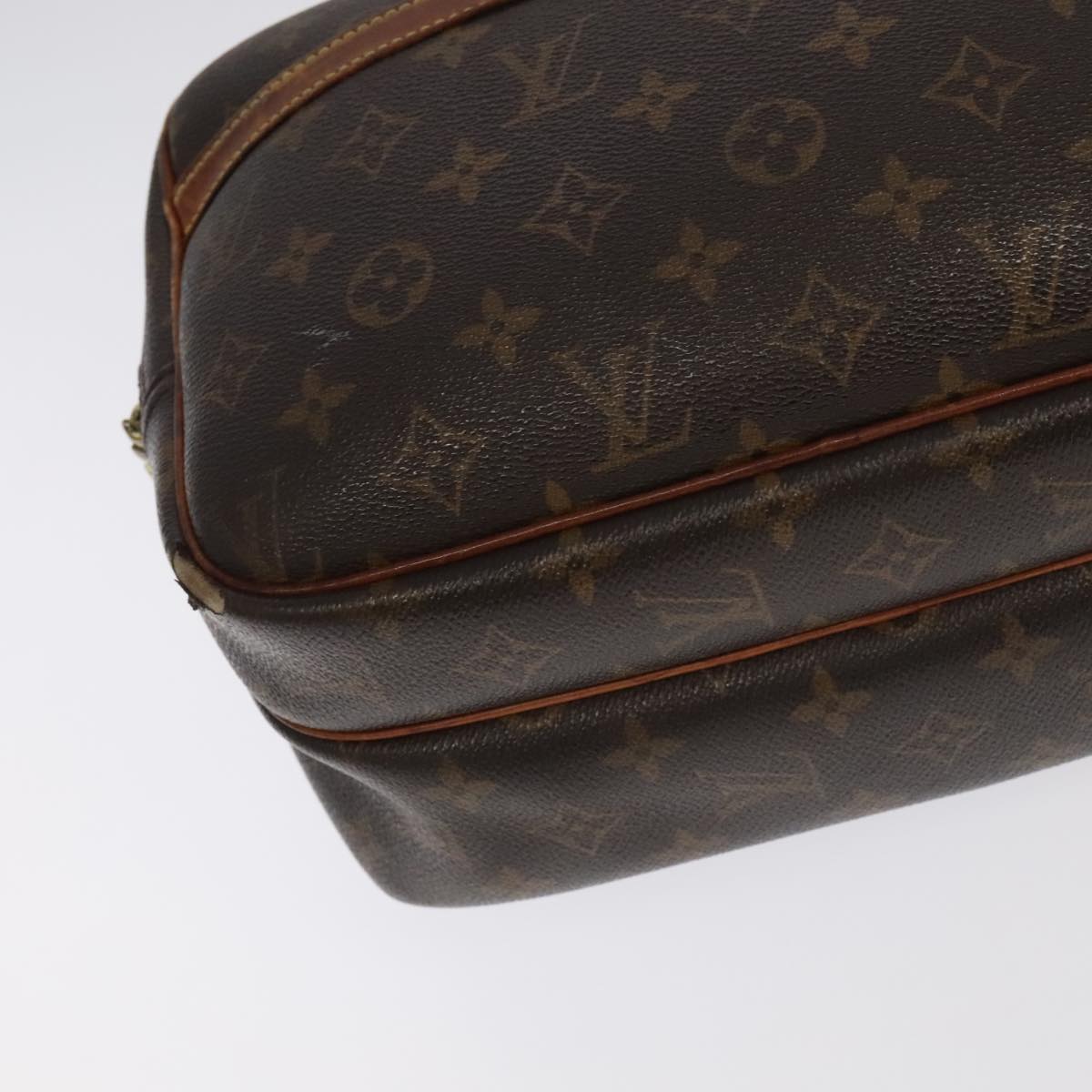 LOUIS VUITTON Monogram Reporter PM Shoulder Bag M45254 LV fm4215